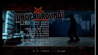 Tony Hawk's Underground PS2 Gameplay Full HD (PCSX V2.5.216)
