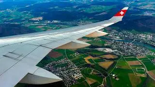 [4K] Full Flight | SWISS | Airbus A220-300 | Geneva (GVA) - Zurich (ZRH) | LX2817 | HB-JCM