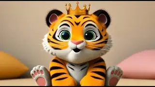 Baby Tiger Jump & Roar 🐯 | Fun Kids Song | Toddler & Preschool Music | Magic Kid Tunes