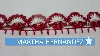 Orilla o Puntilla Tejida # 54