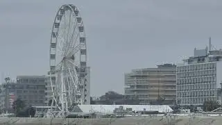 RICCIONE VISTA DAL MARE 4 DICEMBRE 2025 #sea #mare #riccione#beachlife 