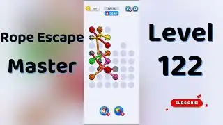 Rope Escape Master Level 122 Walkthrough 🪢🧠 | Puzzle Escape Game | Go Answer
