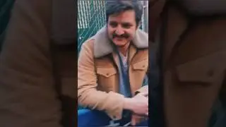 Pedro Pascal meeting fans