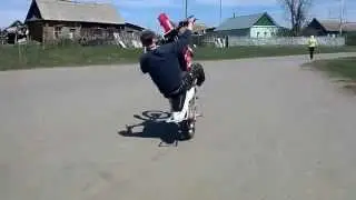первый SIT DOWN WHEELIE CIRCLE 720p