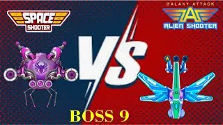 Space VS Alien Boss 9 | Dragonfly Vs Spider-Bot | Epic Alien Boss Fight | World Bosses