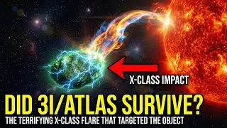 Did 3I/ATLAS Survive? The Terrifying X-Class Flare That Targeted the Object | Boring Science Sleep