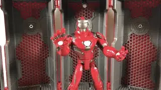 Disney Marvel ToyBox Iron Man Hall of Armor Playset Review
