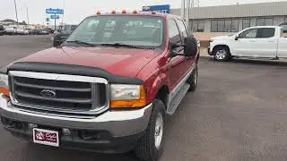 2001 Ford Super Duty F-250 XL - 6.8L V10 GAS - Maroon - Miles 112,888 - Stock #: 26034A