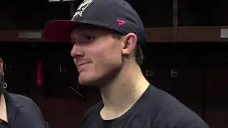 GUS NYQUIST COLUMBUS CENTER POSTGAME AT RED WINGS   INDBEATSPORTS