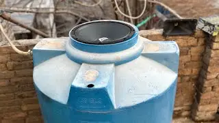 Speaker In Water Tank 🚧Sound Test 🔊