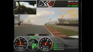 Markus Gedlich in der TIKT Corvette ZR1 XXX Warm Up Lap .wmv