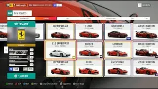 Forza Horizon 4 all Rare Cars