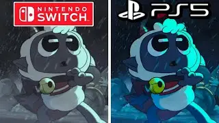 Cult of the Lamb Woolhaven PS5 vs Nintendo Switch Graphics Comparison