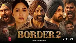 Border 2 Full Movie Hindi Dubbed 2026 Review | Sunny Deol New Movie | Varun Dhawan | South Movie