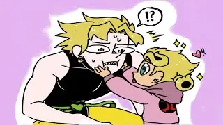 If Dio Met Baby Giorno (JoJo Comic Dub)