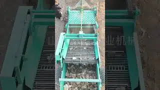 Farmland stone picker, 1204 horsepower can carry #Stone Picker #Stone Picker Manufacturer