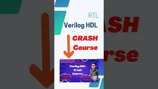 #verilog #vhdl #vlsi #vlsidesign #rtl #rtldesign #interview #interviewquestions #crashcourse