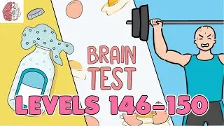 Brain Test: Tricky Puzzles Levels 146 - 150 Solutions