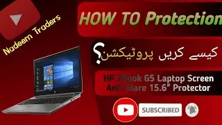 HP ZBOOK Workstation Laptop Screen Protector Anti Glare 15.6