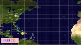 HTC Atlantic Hurricane Season Animation
