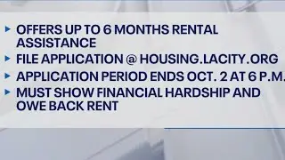 LA emergency rental assistance program begins accepting applications