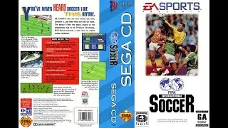 FIFA International Soccer (Sega CD) - Brazil at Italy
