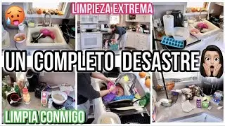 ✅*NUEVO*LIMPIEZA EXTREMA🥵 UN COMPLETO DESASTRE 😱MOTÍVATE A LIMPIAR TU CASA🧺 LIMPIEZA DE LA COCINA🥴