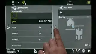 CEMIS 1200 Tutorials | Creating a Manual Implement with Offset