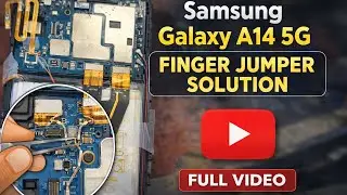 Samsung Galaxy A14 5G Finger Jumper Solution😱😱😱 | Fingerprint Not Working Fix | Full Repair Video