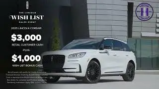 2025 Lincoln Corsair Fort Worth, TX | 2025 Lincoln Corsair Grapevine, TX | Hooks Lincoln
