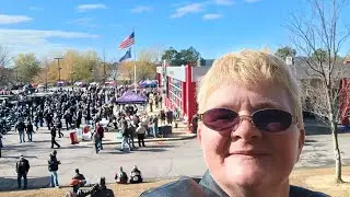 Ridding for our veterans. Christmas veterans charity ride 