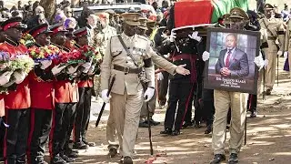 Malawi's VP laid to rest as president calls for probe into his death
