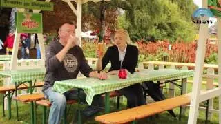 Sandy Behringer auf der Opladener Bierb&ouml;rse