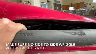 Snoek Velomobile: The Rear Wheel