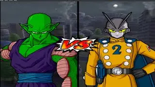 Piccolo vs Gamma 2 | when orange piccolo enters 🔥| dbzbt4 #dbzbt4mods #dbzbt3mods 