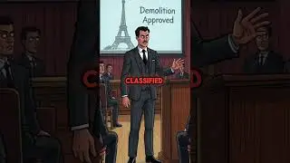 Conman sold Eiffel Tower twice lol wild story🗼🤯 #history #scam #fraud #storytime