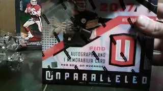 2017 Panini Unparalleled Football Hobby Box
