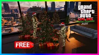 GTA 5 Online Festive Surprise 2020 DLC Update - FREE Holiday Gifts! Christmas & New Years Rewards!