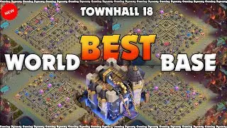 Top 10 Best Town Hall 18 Bases for 1 STARS ! With TH18 War Base Link (Clash of Clans)