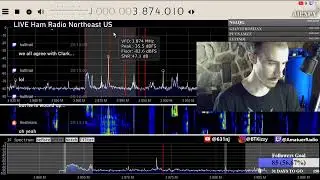 631nj Live Stream - 3874 kHz AM Amateur Radio