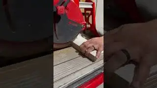 Rubi DC250 is the best tile saw out here. #diy #shorts #youtubeshorts