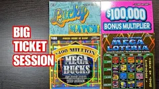MEGA BUCKS, LOTERIA И МНОГОЕ ДРУГОЕ - Лотерейные скретч-карты Техаса