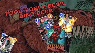 Super Fun Pool 3 ONLY Devil Dino Deck | Marvel Snap
