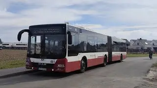 MZK Opole | Linia 17 | MAN NG323 Lion's City #481 | Kierunek Częstochowska - Pętla