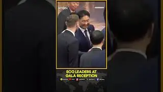 SCO Summit Leaders Attend Gala Reception After Joint Photo Ceremony | WION Shorts