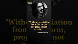 Motivational Frank Zappa Quotes For Success In Life | #shorts #Frank Zappa #quotes #lifequotes