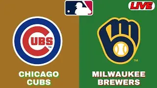 LIVE : Chicago Cubs Vs Milwaukee Brewers | SCOREBOARD | MLB | Oct 12 2025 | Baseball Match P-2
