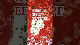 Schneller GYROS-EINTOPF - partygeeignet und low carb #shorts