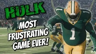 WHAT IF THE HULK JOINED THE NFL?? Madden 18 SuperHero Series!