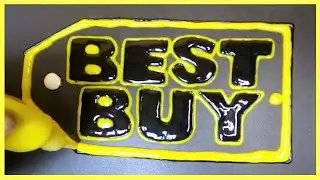 BEST BUY logo / pancake art / Amazing Pancakes / panking 팬킹 / Arte na panqueca /tortita art /tortita